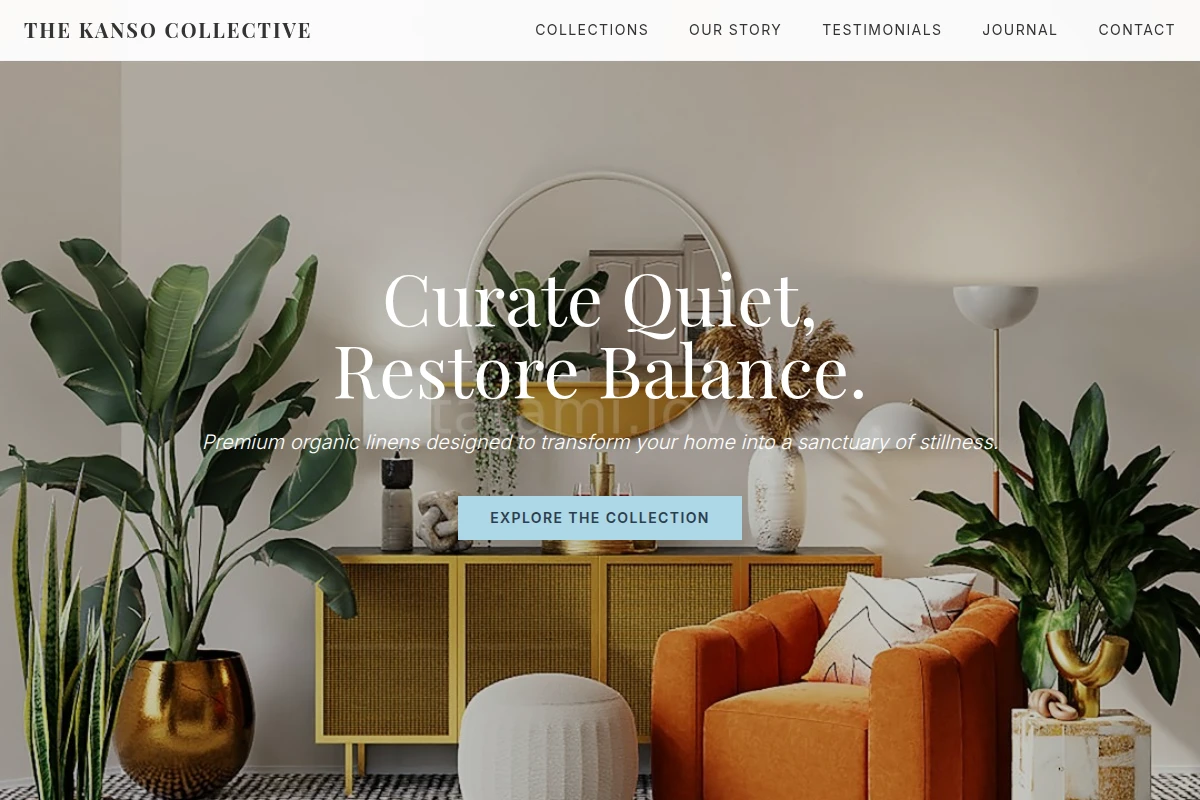 Linen Home Decor